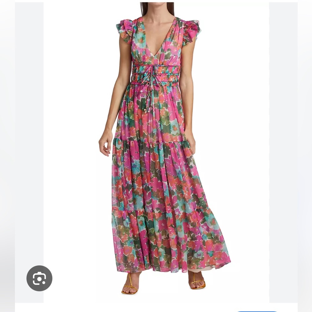 Patbo Gabi V-neck Maxi dress
